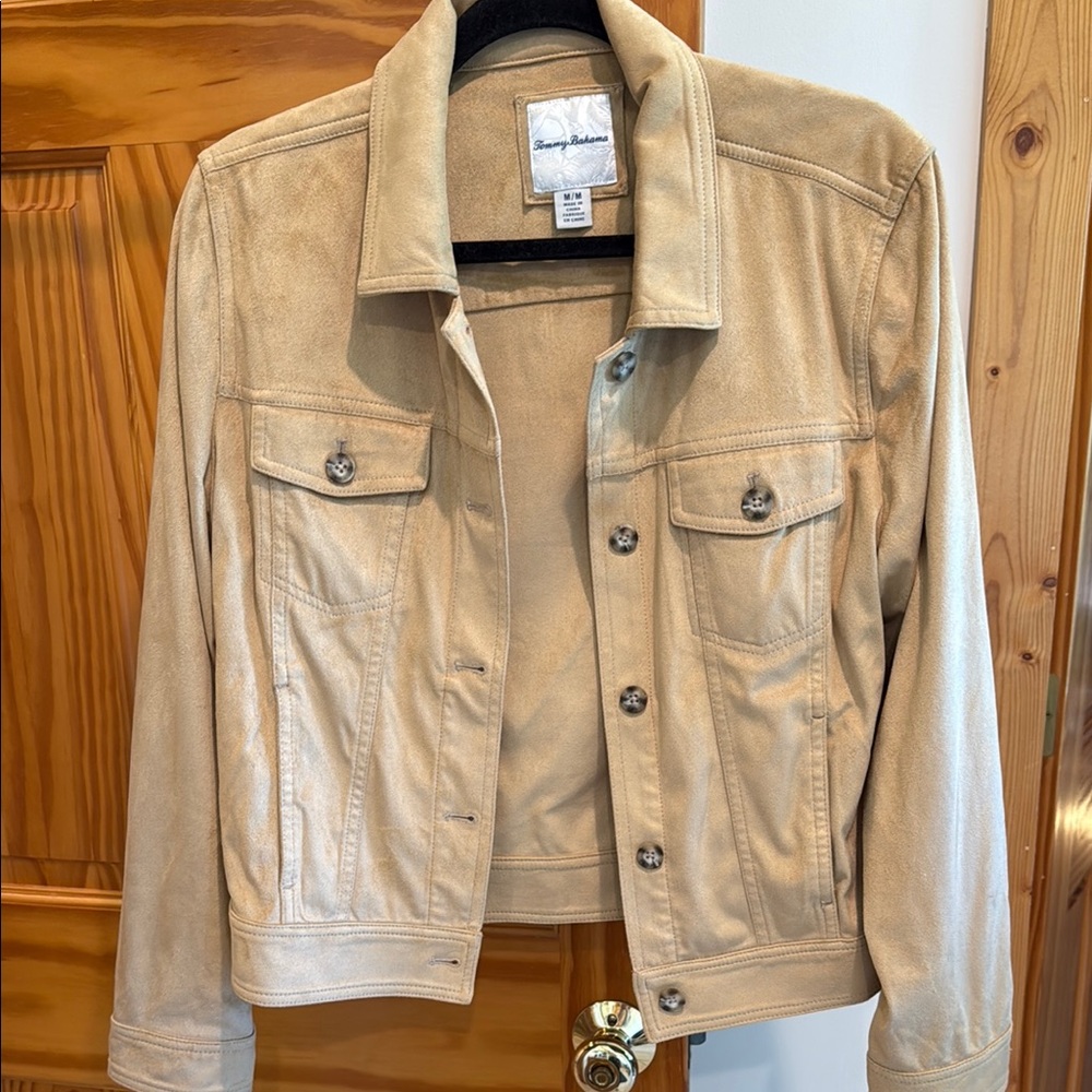 EUC Faux Suede Tan Women's Jacket